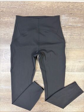 🖤Lululemon 25” High-Rise Leggings Black Size 4🖤